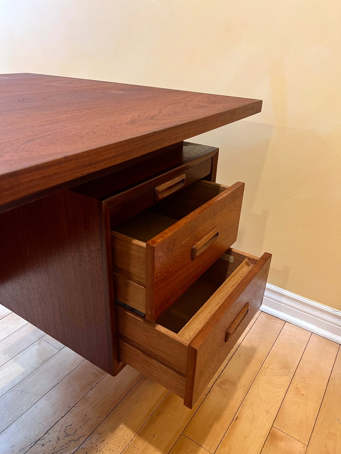 R.S Associates Teak Executive Desk