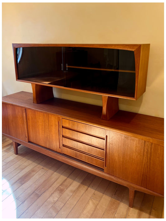 Jensen & Son Teak Credenza and Hutch