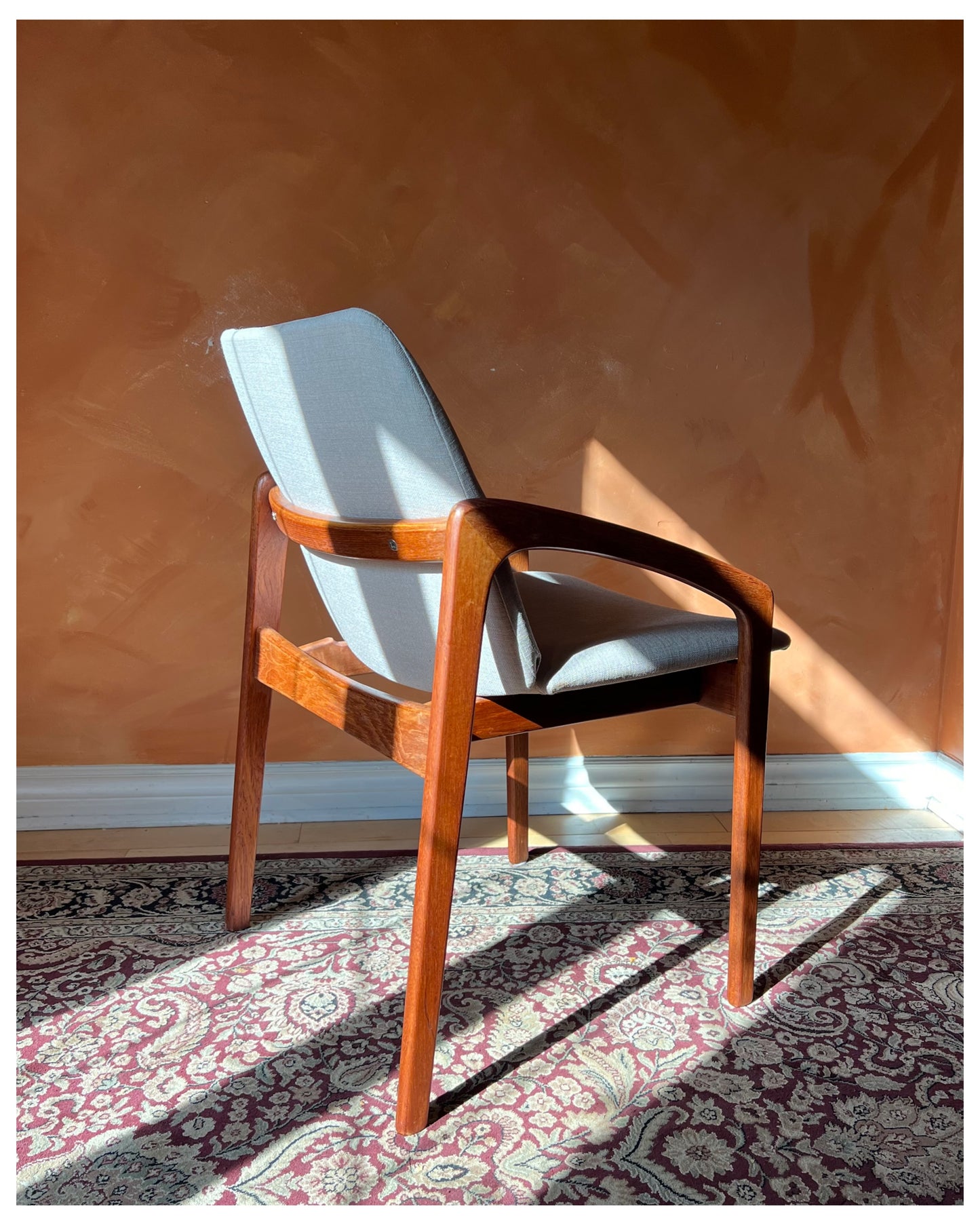 Set of Four Henning Kjaernulf Teak Dining Chairs