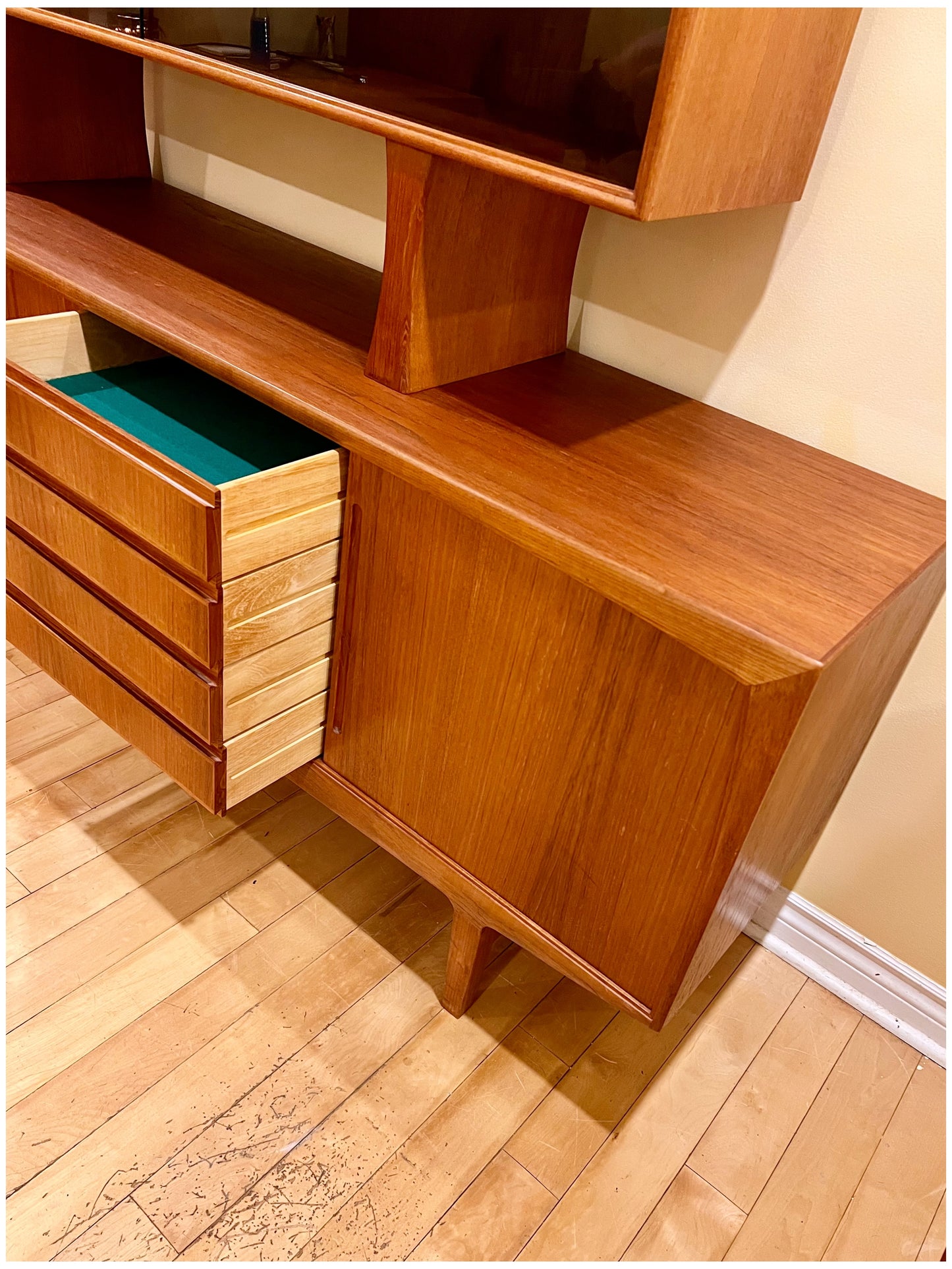 Jensen & Son Teak Credenza and Hutch